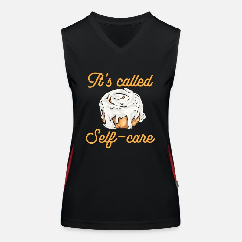 Cinnamon roll Women's Functional Contrast Tank Top