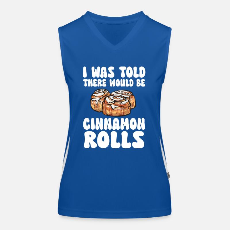 Cinnamon roll Women's Functional Contrast Tank Top