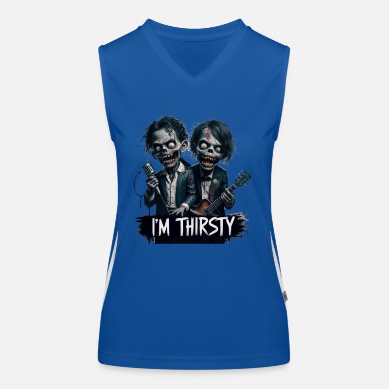 ICH HABE DURST Funktionelles Kontrast-Tank Top für Frauen