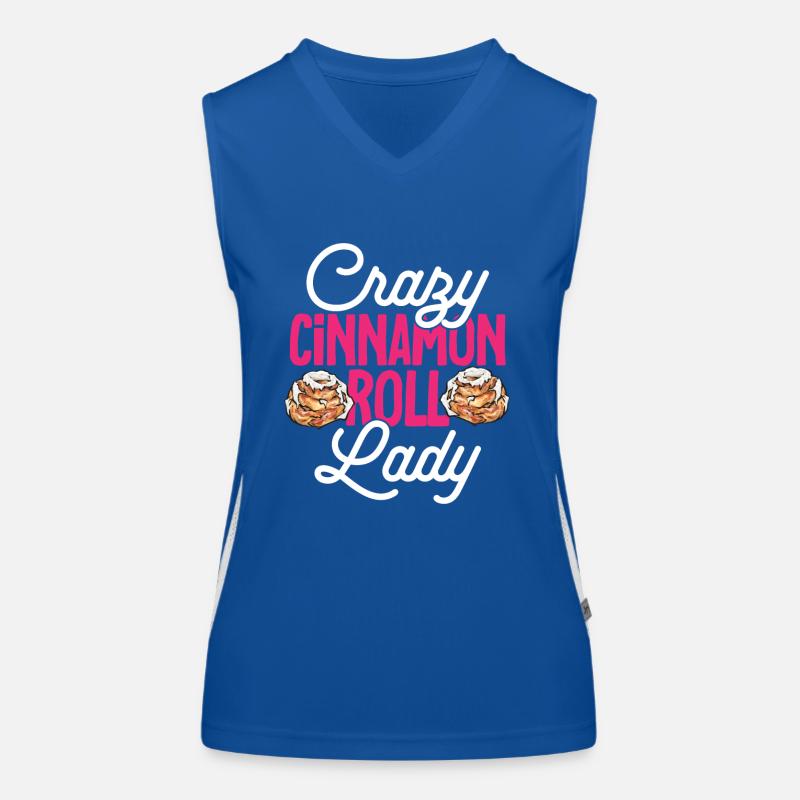 Cinnamon roll Women's Functional Contrast Tank Top