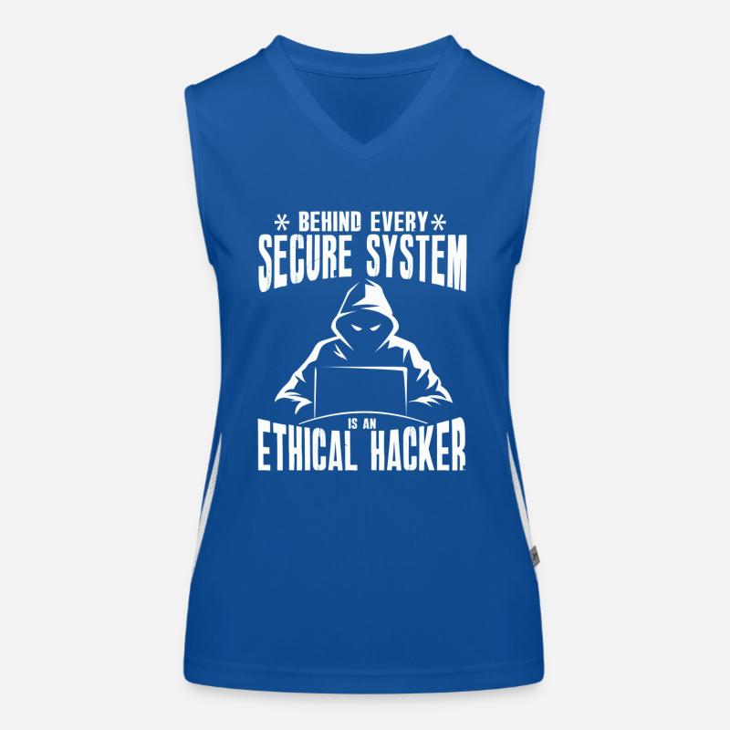 Ethical Hacker Cybersecurity Expertise Women's Functional Contrast Tank Top