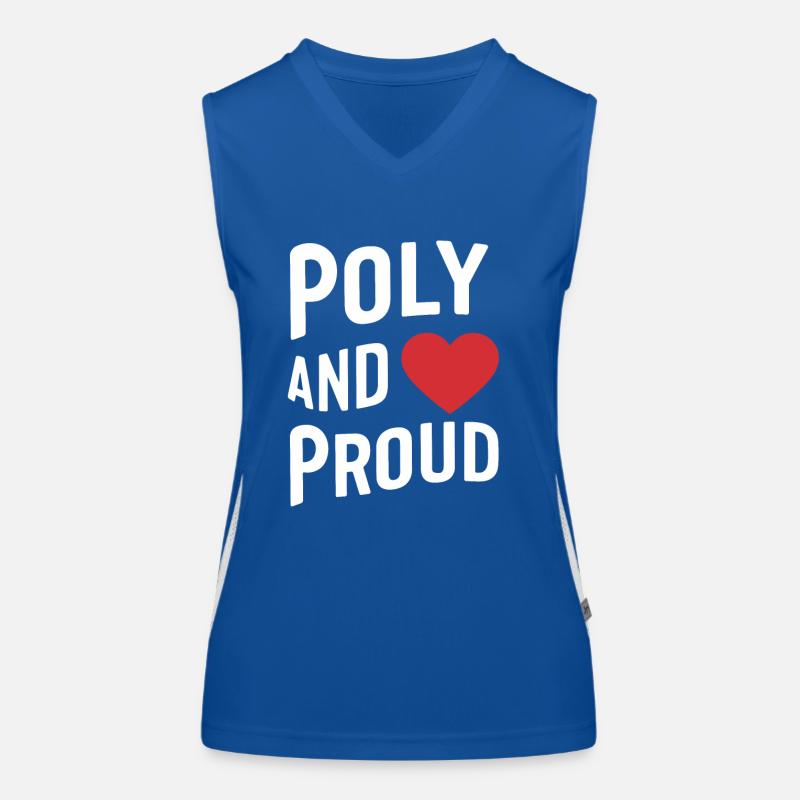 Polyamoröse Gemeinschaft Polyamorous Parenting Funktionelles Kontrast-Tank Top für Frauen