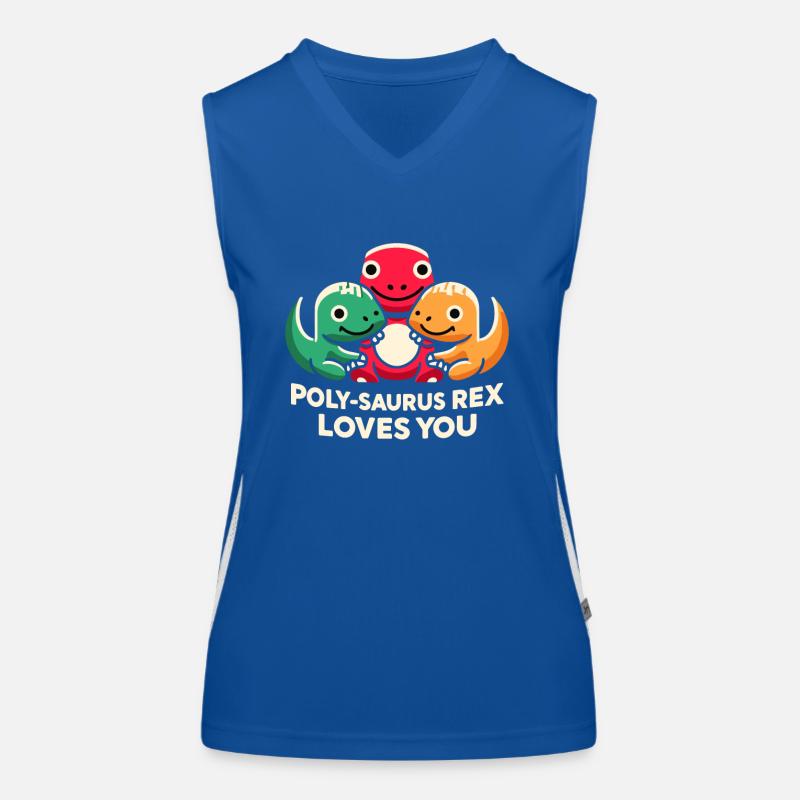 Polyamoröse Gemeinschaft Polyamorous Parenting Funktionelles Kontrast-Tank Top für Frauen