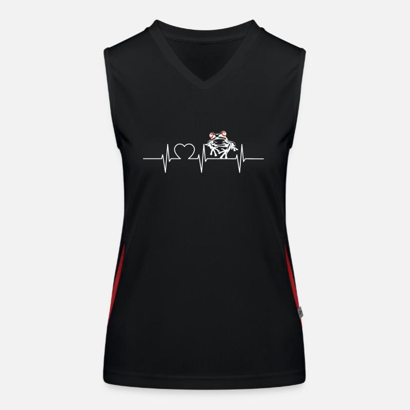Tree Frog Baumfrösche Baumfrosch Women's Functional Contrast Tank Top