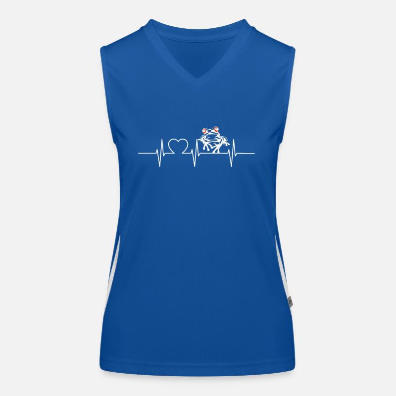 Rainette Baumfrösche Baumfrosch Débardeur respirant contrasté Femme