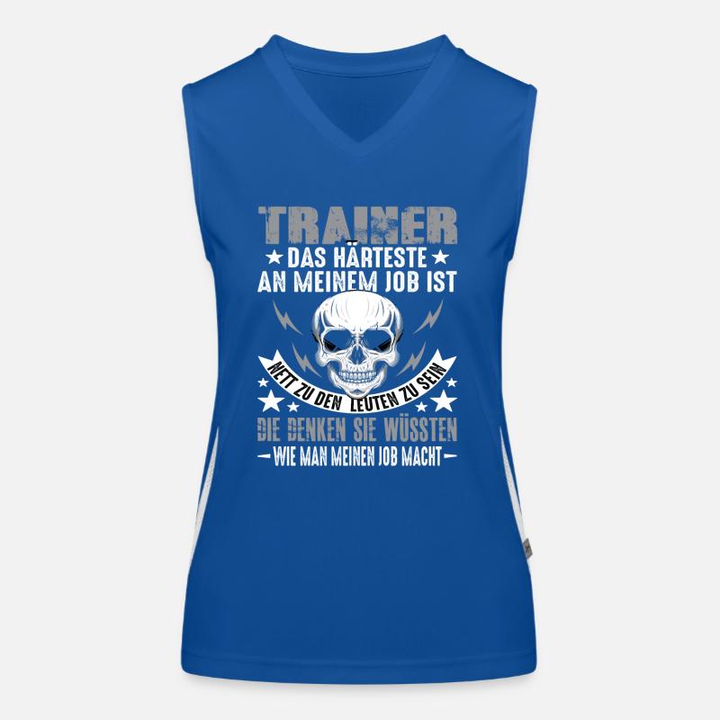Trainer Funktionelles Kontrast-Tank Top für Frauen
