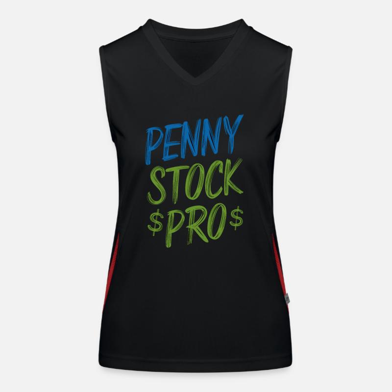 Börsenhändler, Forex-händler, Anlegerhandel Funktionelles Kontrast-Tank Top für Frauen