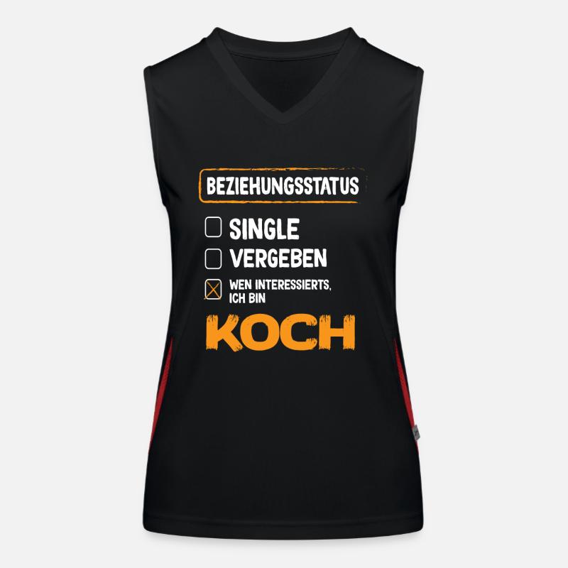 Statut de la relation avec Koch Débardeur respirant contrasté Femme