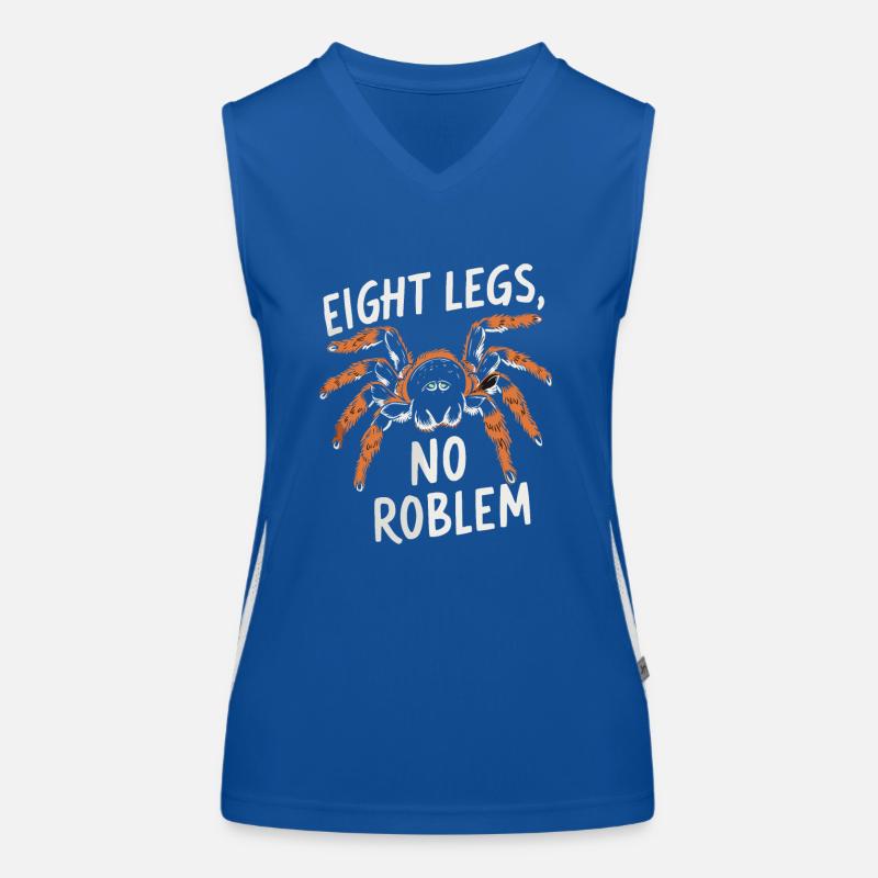 Pet Spider, Tarantula, Spider Lover Women's Functional Contrast Tank Top