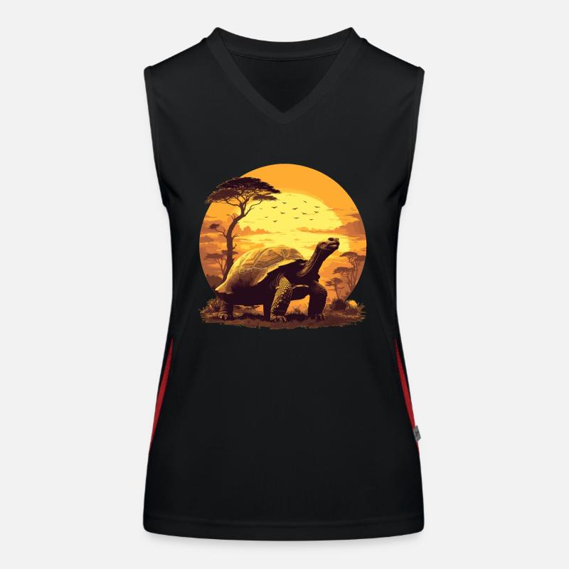 Giant tortoises Giant tortoise Women's Functional Contrast Tank Top