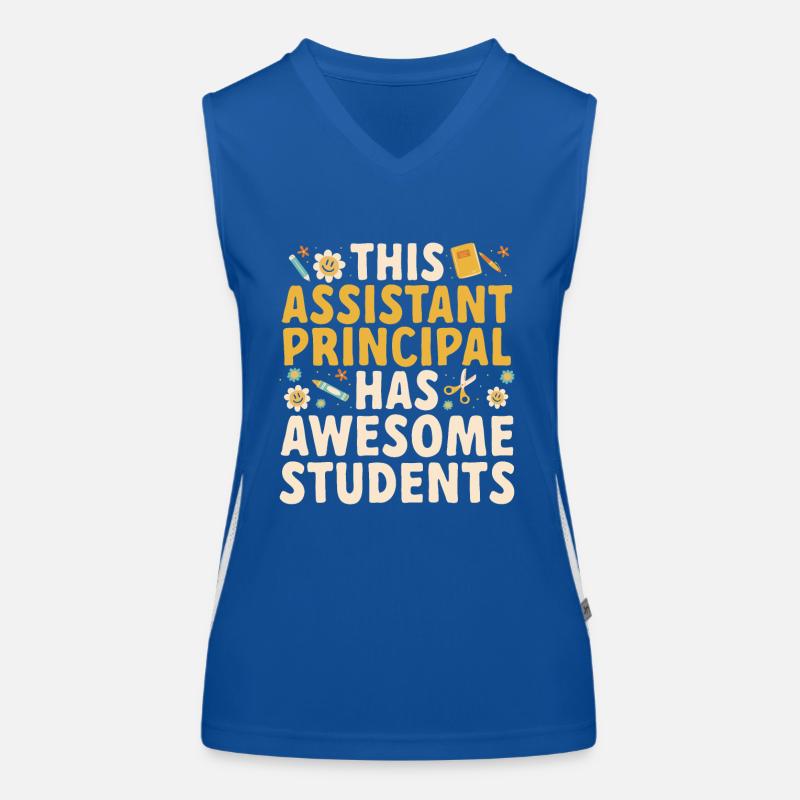 Directeur adjoint Débardeur respirant contrasté Femme