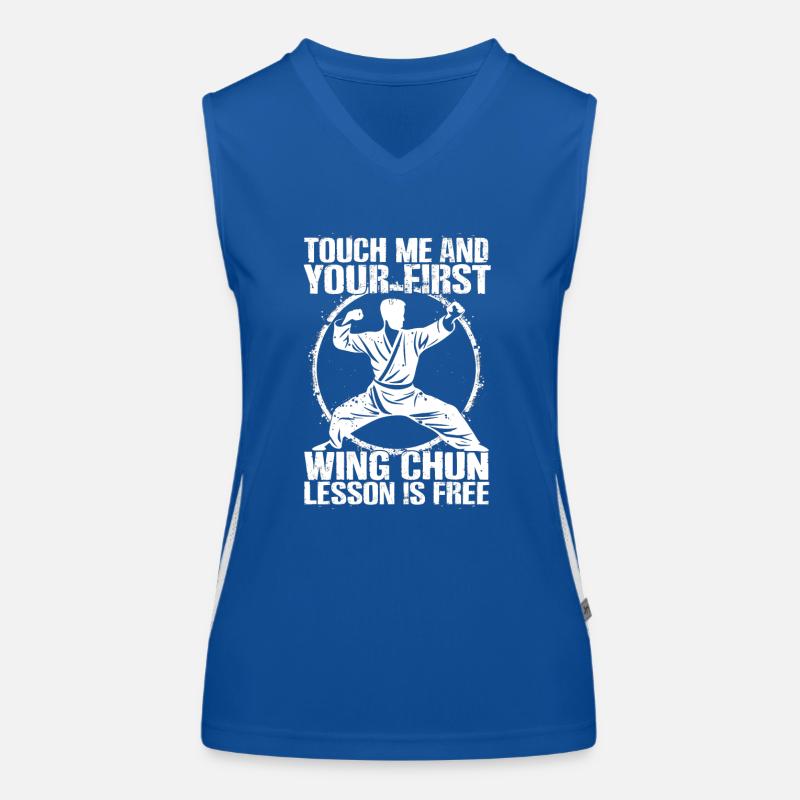 Wing Chun Kampfsport Geschenk Funktionelles Kontrast-Tank Top für Frauen