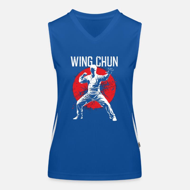 Wing Chun Kampfsport Geschenk Funktionelles Kontrast-Tank Top für Frauen