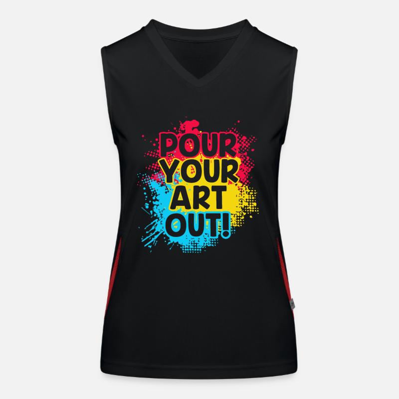 Painter Women's Functional Contrast Tank Top