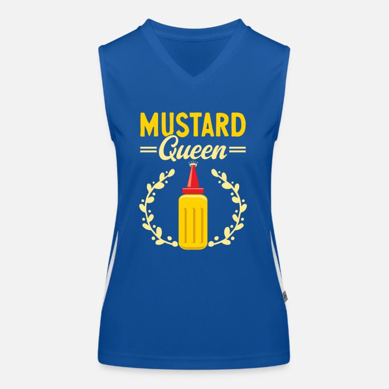 Senf Moutarde Débardeur respirant contrasté Femme