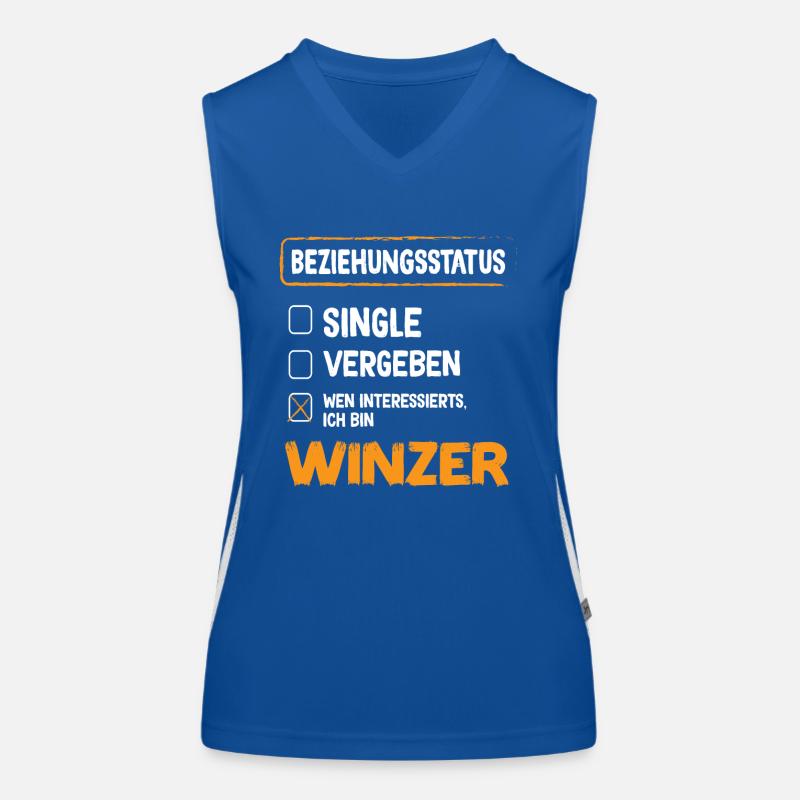 Winemaker Relationship Status Winemaker Wine Profession Women's Functional Contrast Tank Top