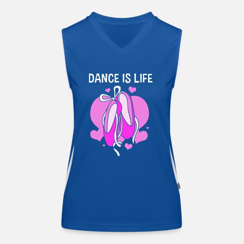 Ballet Ballet Dancer Women's Functional Contrast Tank Top