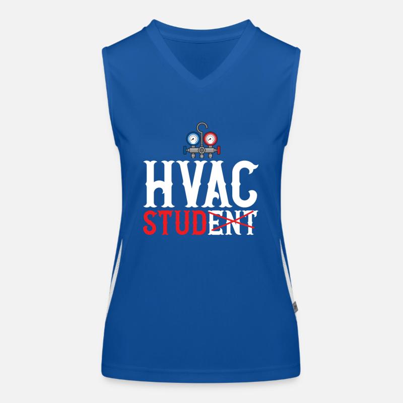 Chauffage, Climatisation, Ventilation, Technicien Débardeur respirant contrasté Femme