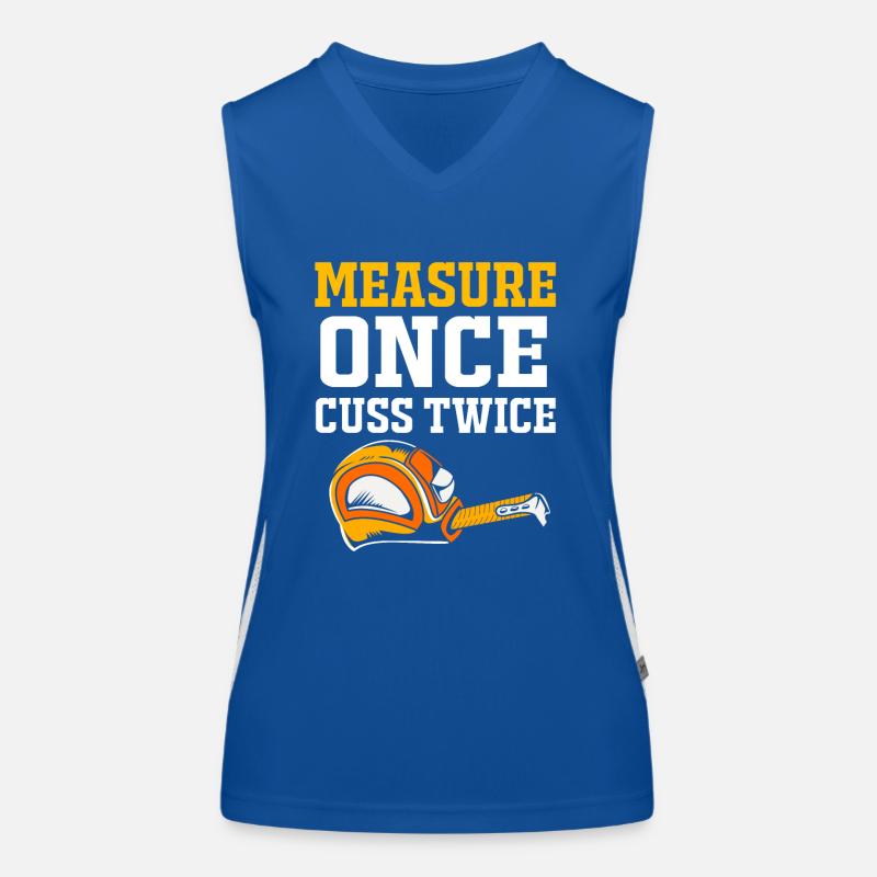 Chantier de construction Débardeur respirant contrasté Femme