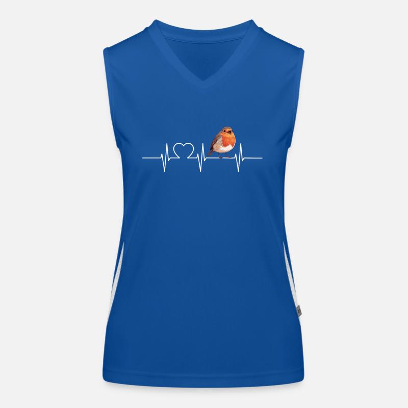 Robin Rotkehlchen Débardeur respirant contrasté Femme