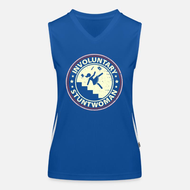 Cascadeuse involontaire Débardeur respirant contrasté Femme