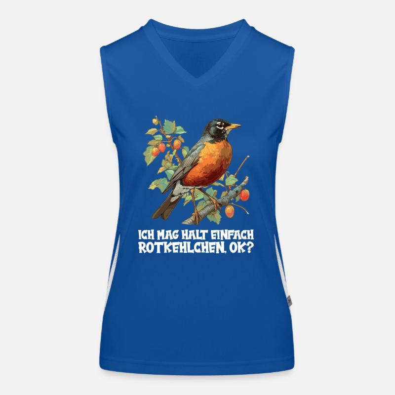 Robin Rotkehlchen Débardeur respirant contrasté Femme