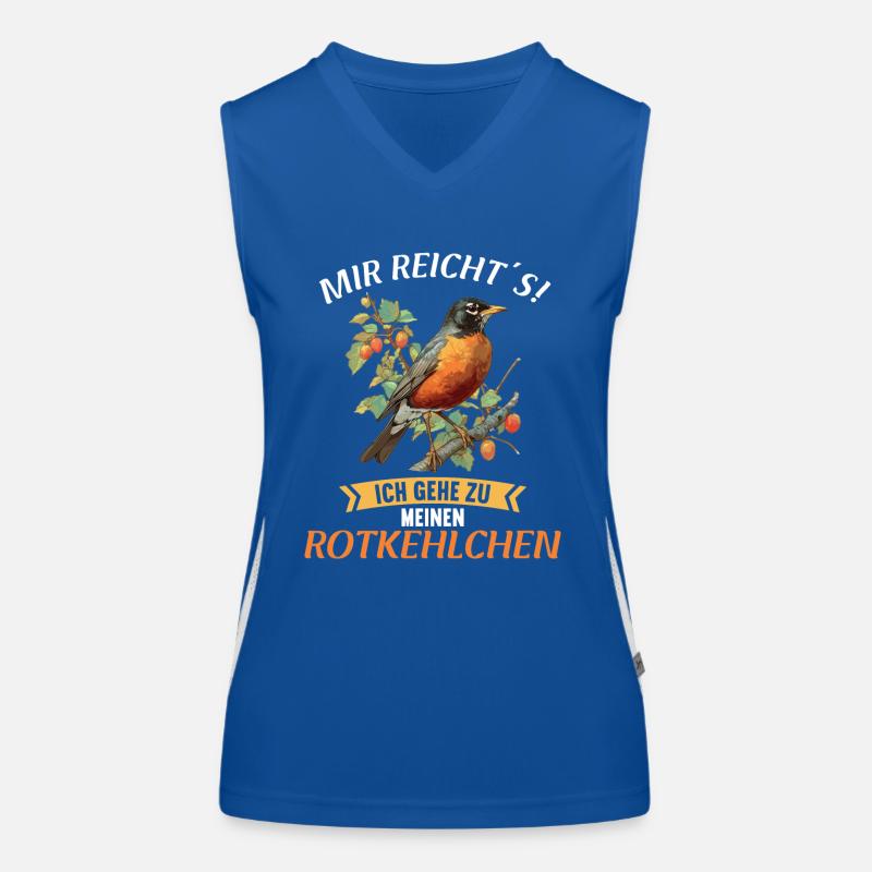 Robin Rotkehlchen Débardeur respirant contrasté Femme