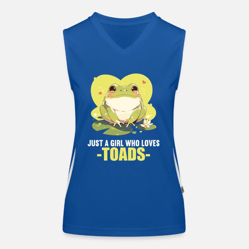 Toad Kröten Kröte Funktionelles Kontrast-Tank Top für Frauen