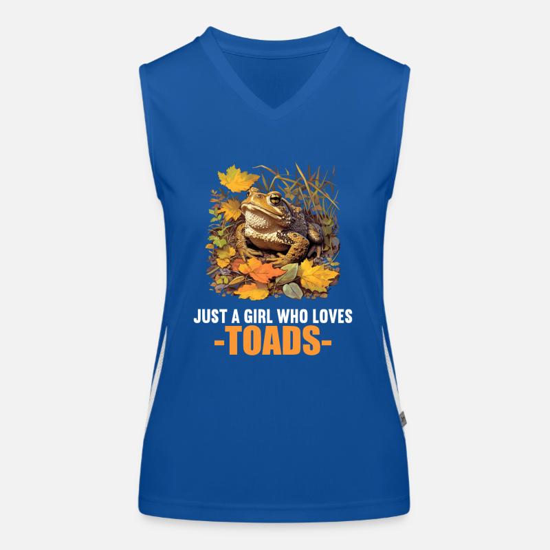 Toad Kröten Kröte Funktionelles Kontrast-Tank Top für Frauen