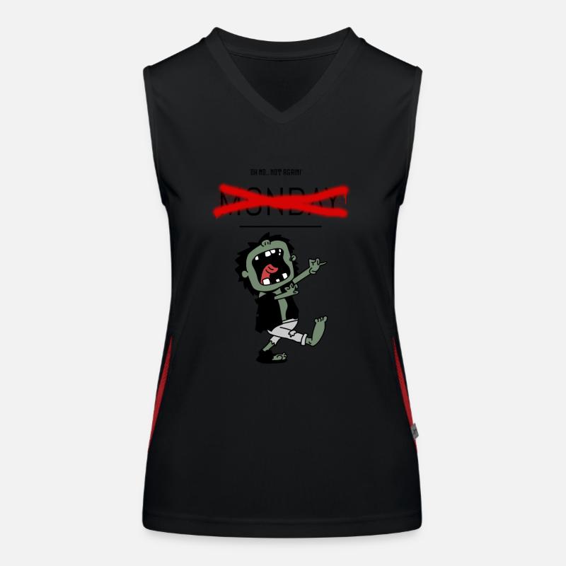 I Hate Mondays Women's Functional Contrast Tank Top