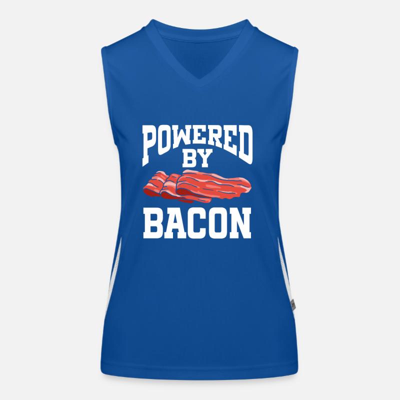 Powered By Bacon Women's Functional Contrast Tank Top