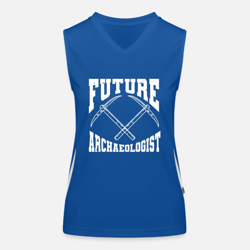 Archaeologist Archaeology Women's Functional Contrast Tank Top
