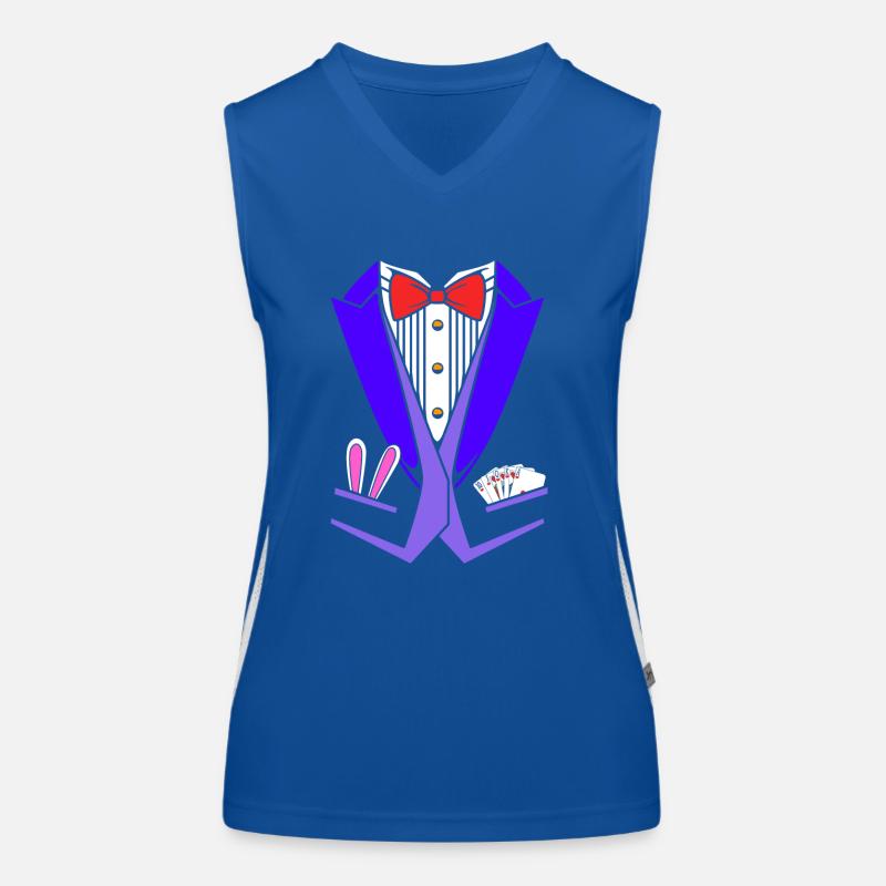 Zauberer Funktionelles Kontrast-Tank Top für Frauen