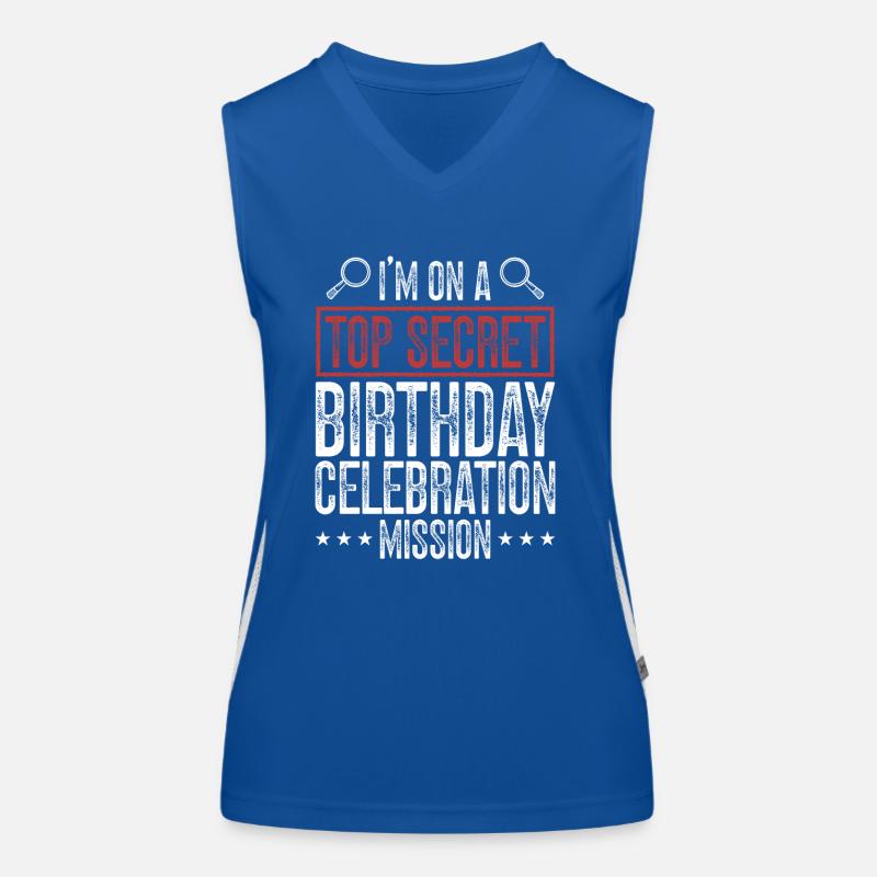 Salle d’évasion Débardeur respirant contrasté Femme