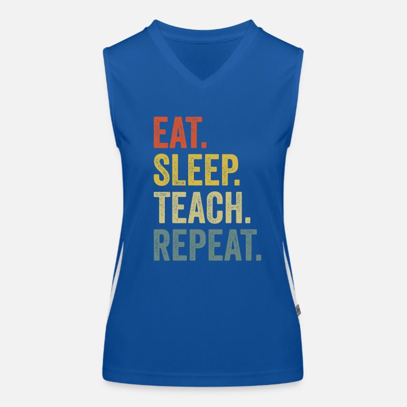 teacher statement Women's Functional Contrast Tank Top