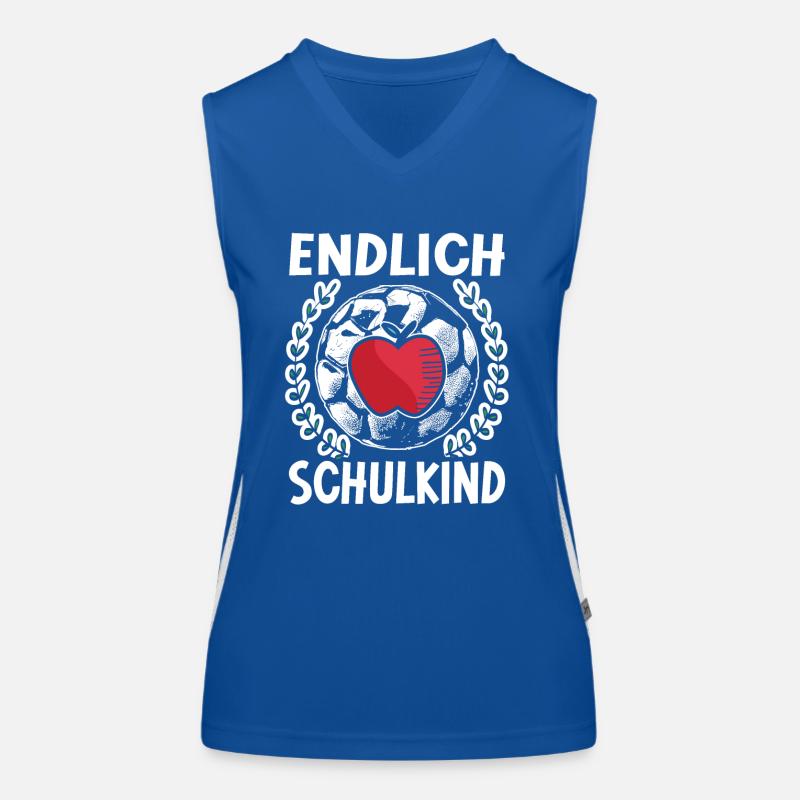 School 1st Grade Women's Functional Contrast Tank Top
