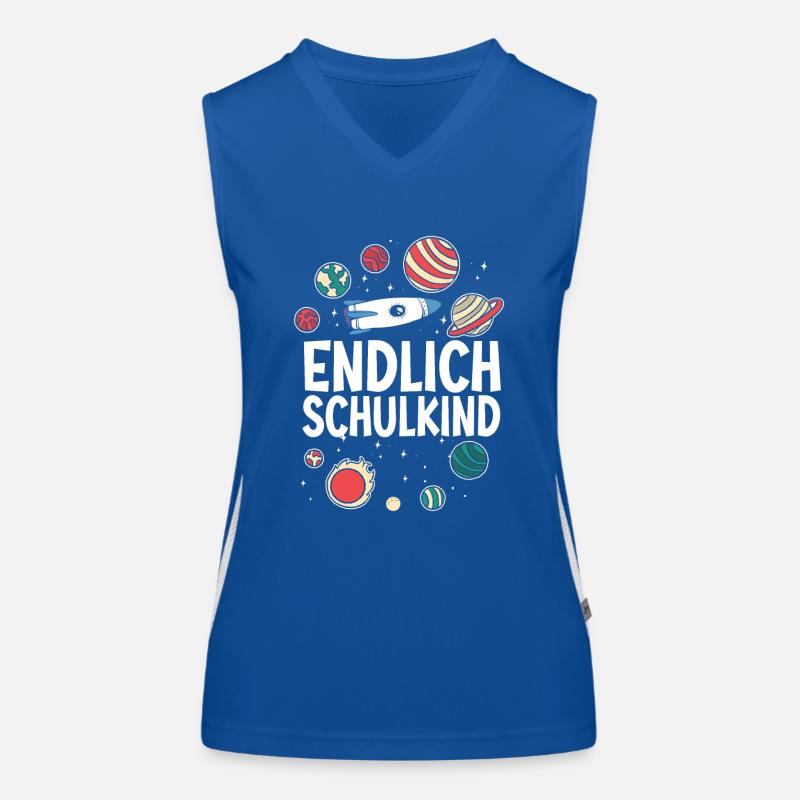 School 1st Grade Women's Functional Contrast Tank Top