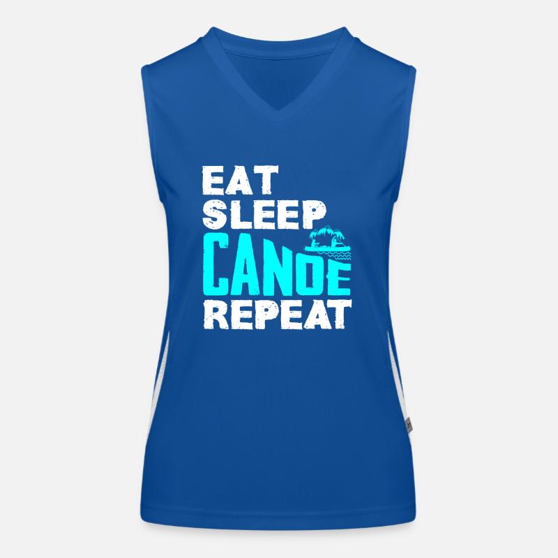 Eating Sleeping Canoe Women's Functional Contrast Tank Top