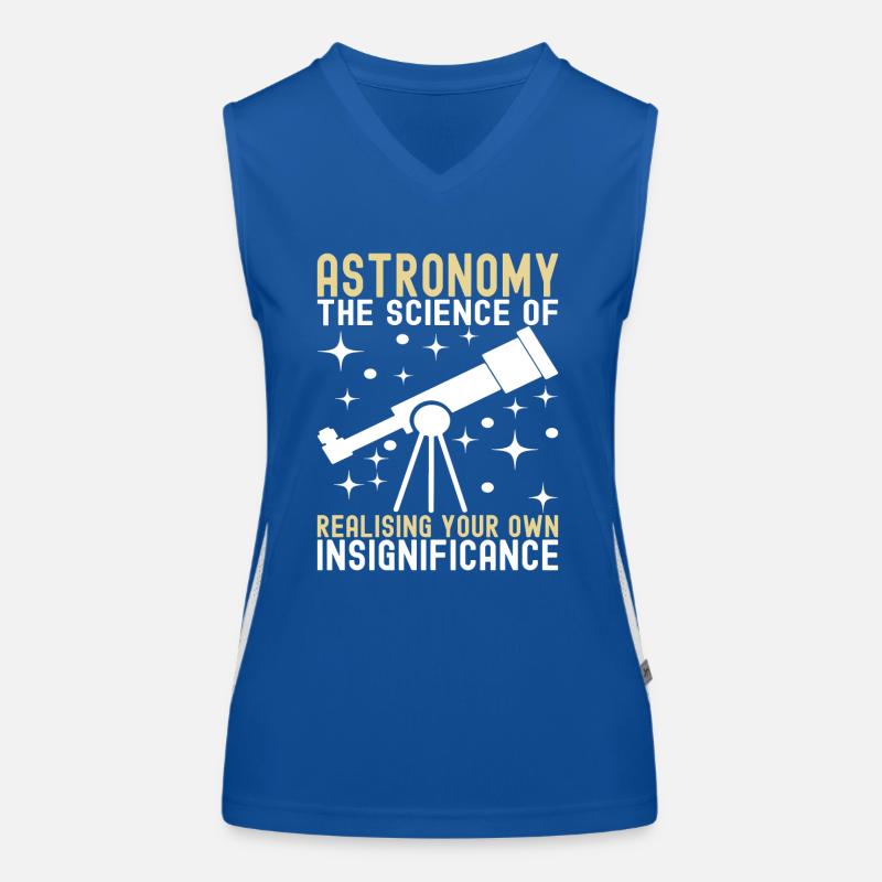 Atronome Astronomy Women's Functional Contrast Tank Top