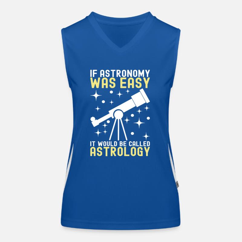 Atronome Astronomy Women's Functional Contrast Tank Top