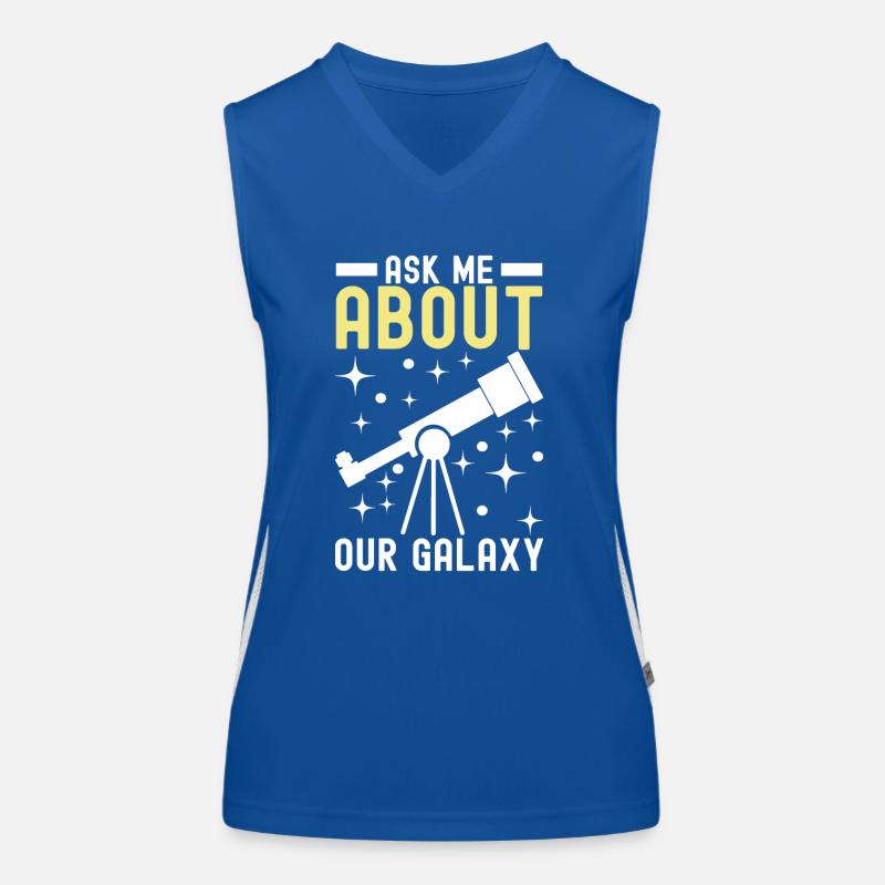 Atronome Astronomie Funktionelles Kontrast-Tank Top für Frauen