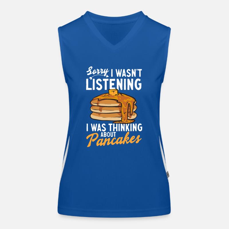 Pancake Breakfast Pancakes Women's Functional Contrast Tank Top