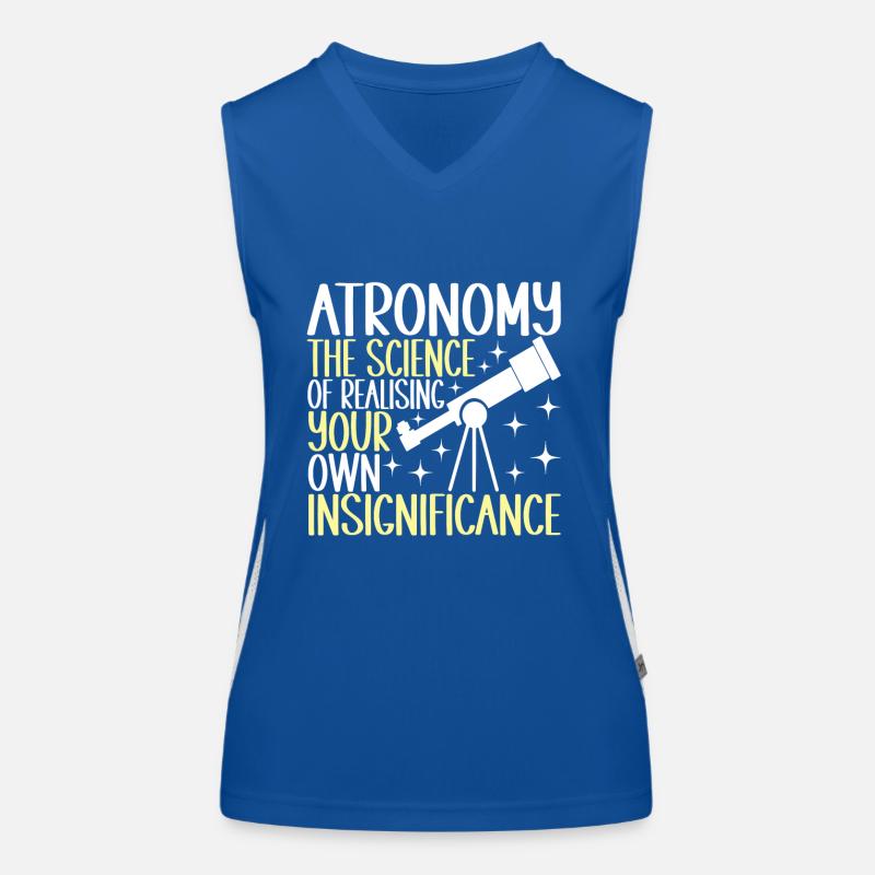 Astronomie astronome Débardeur respirant contrasté Femme