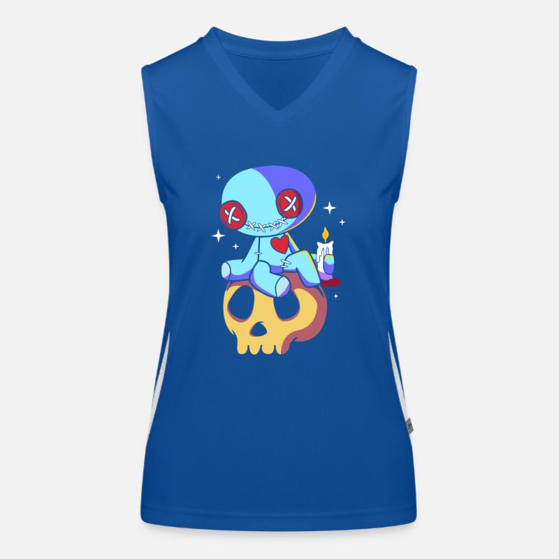 Voodoo Funktionelles Kontrast-Tank Top für Frauen