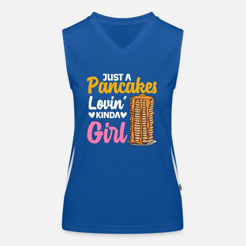 Pancake Breakfast Pancakes Women's Functional Contrast Tank Top