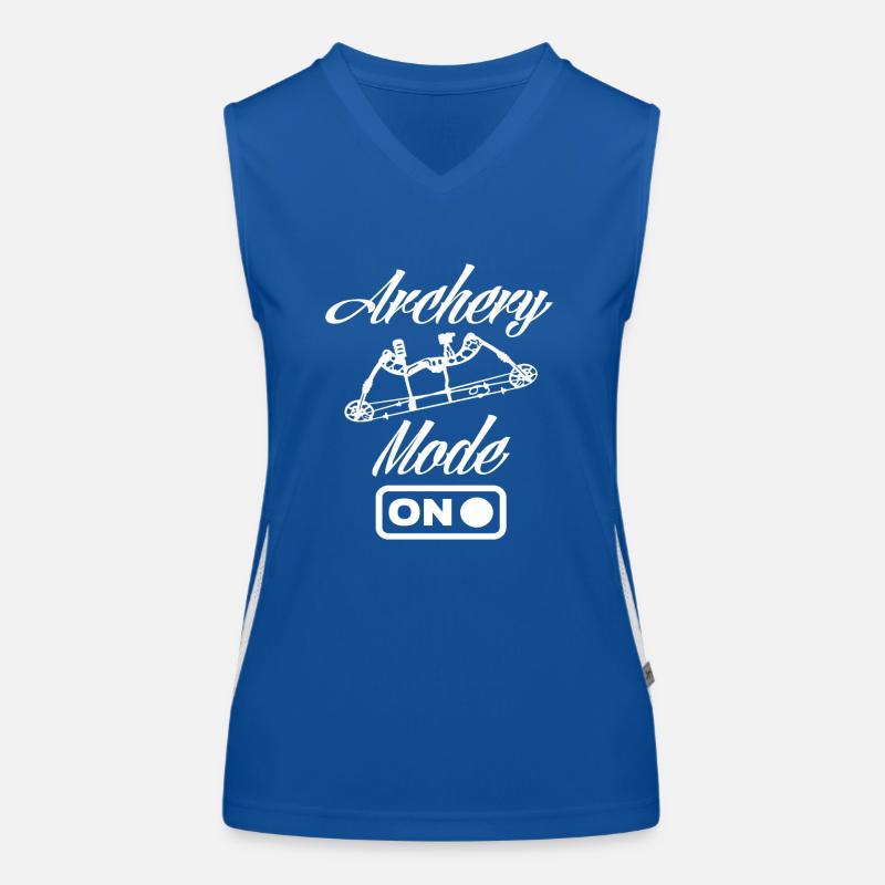 Bogen Modus Bogenschießen Funktionelles Kontrast-Tank Top für Frauen