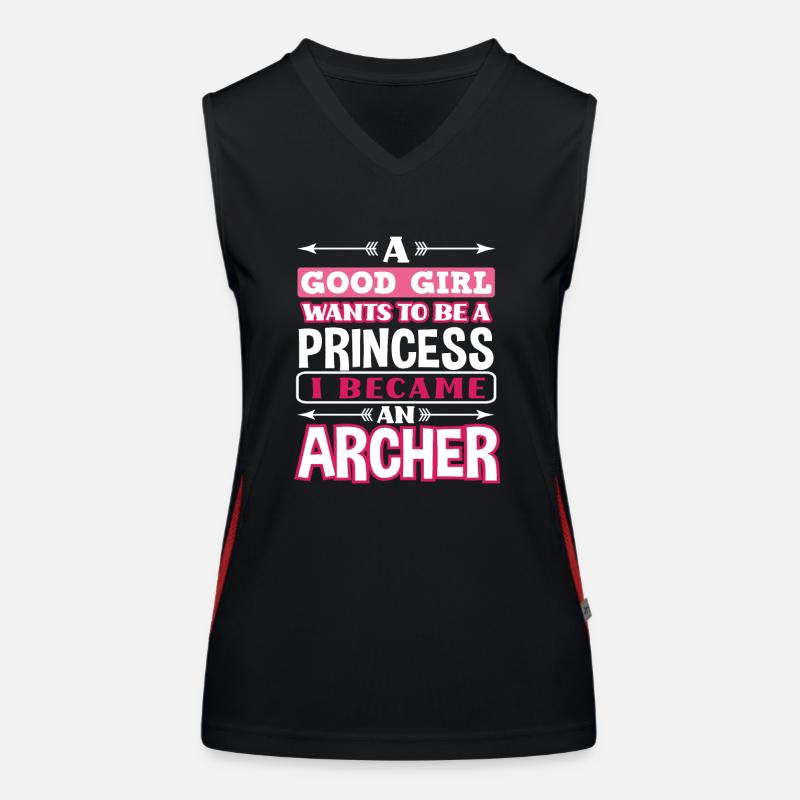 Liebe Bogen Bogenschießen Funktionelles Kontrast-Tank Top für Frauen