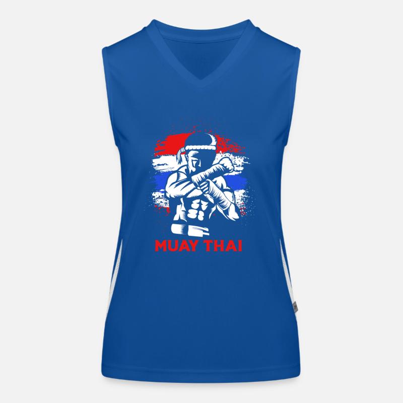 Muay Thai boxen Funktionelles Kontrast-Tank Top für Frauen
