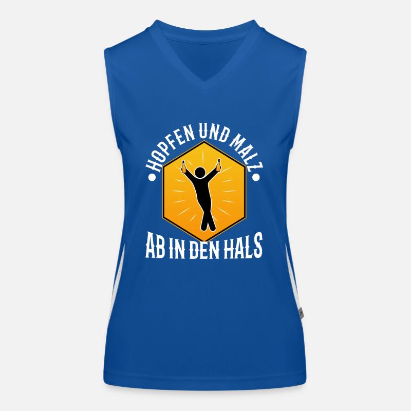 Hops and malt Women's Functional Contrast Tank Top