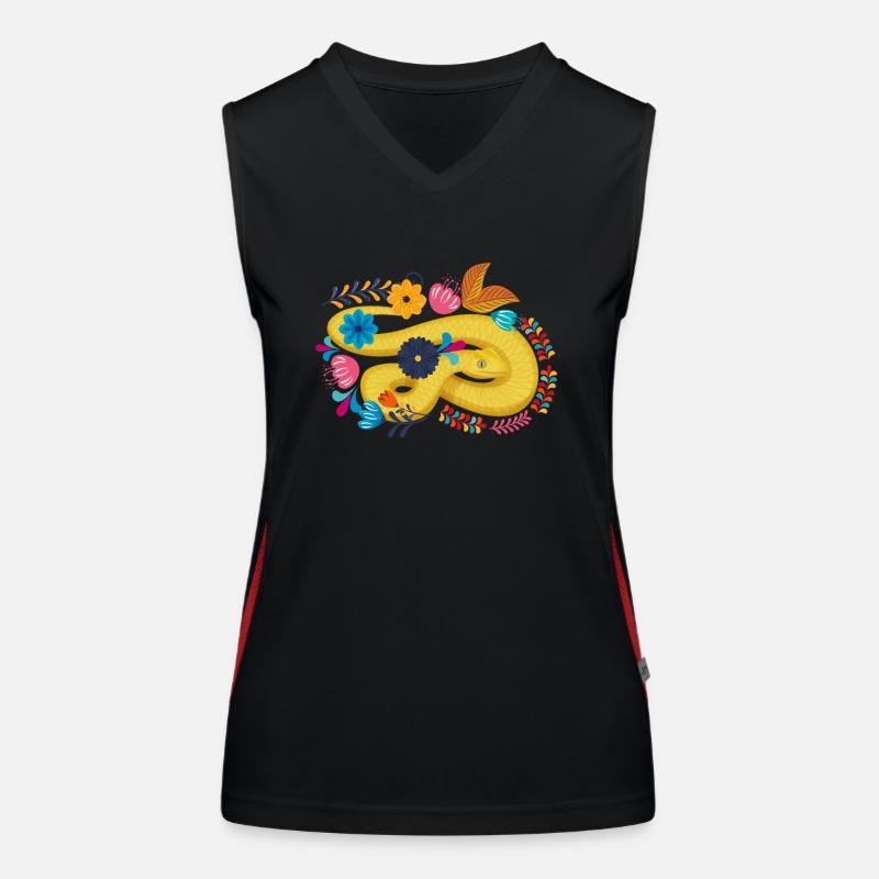 Snake Women's Functional Contrast Tank Top